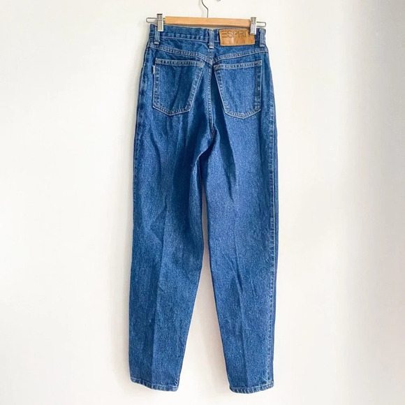 Vintage Esprit Medium Wash High Rise Relaxed Fit Jeans 5/S - Picture 5 of 5